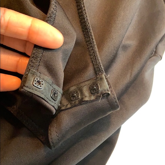 BOOHOO Mia Scuba Lace Up Plunge Bodysuit w Choker - Picture 3 of 4